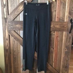 Under Armour running pants.